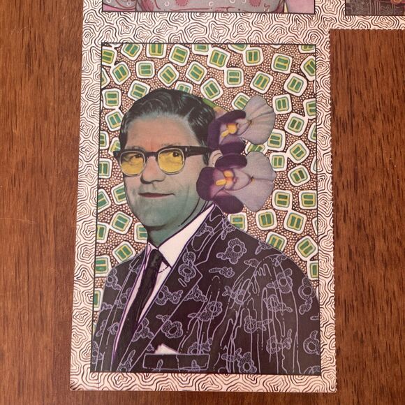 1980 Postcard William Rowe Surreal Botanical Fruit 3 in Lot - Picture 2 of 8